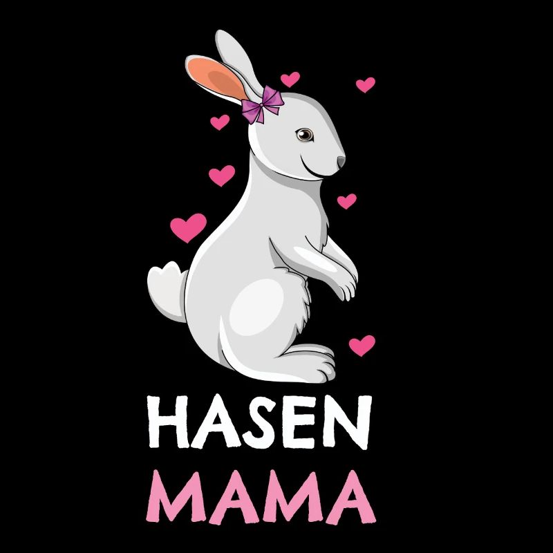 Lapin Maman Aimant Bunny Design