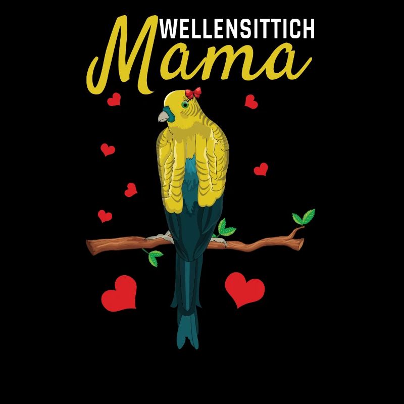 Maman perruche Pensées chaleureuses