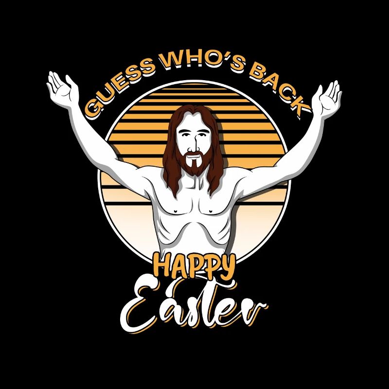 Guess Who's Back Happy Easter Ostern