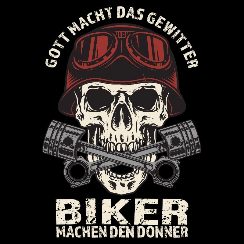 God makes the thunderstorm - bikers the thunder