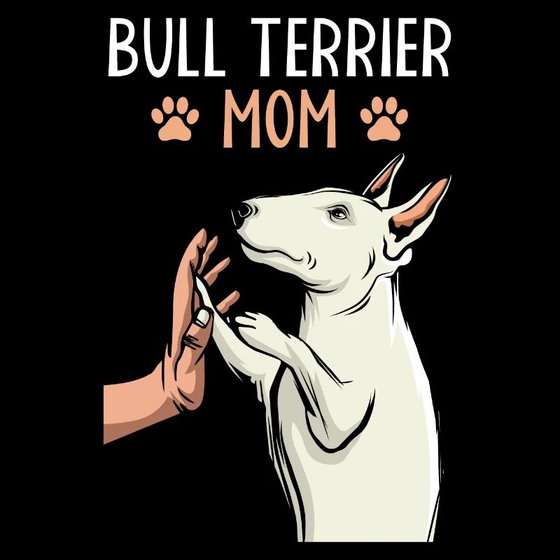 Bullterrier Mama Hunde Mutter Geschenk
