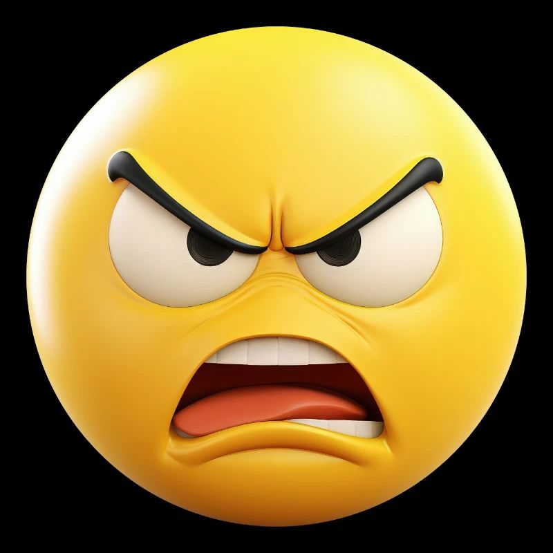 Angry Emoticon Emotion