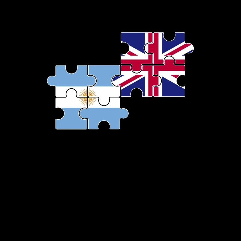 Argentine Drapeau du Royaume-Uni Argentine
