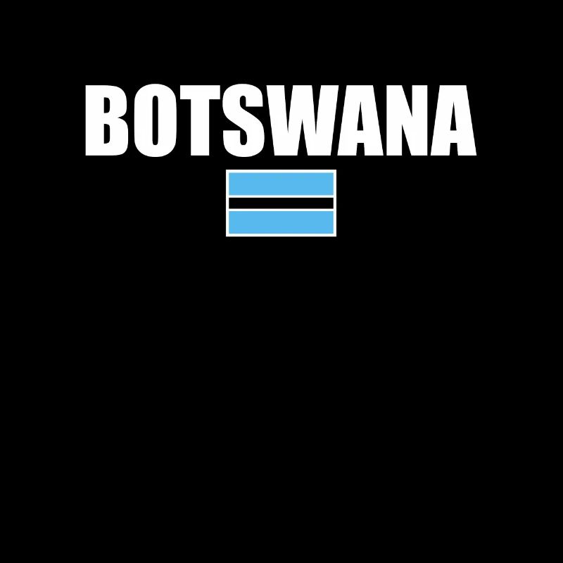Botswana Botsuana Botsuanische Flagge Botsuaner