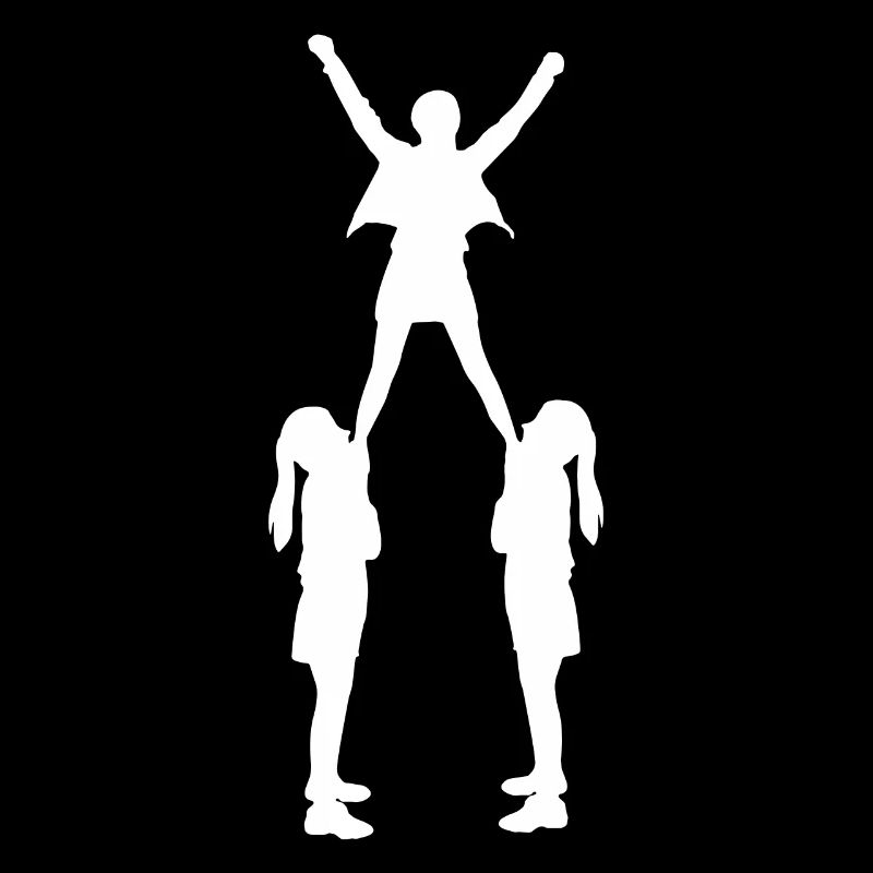 Cheerleader cheering dance