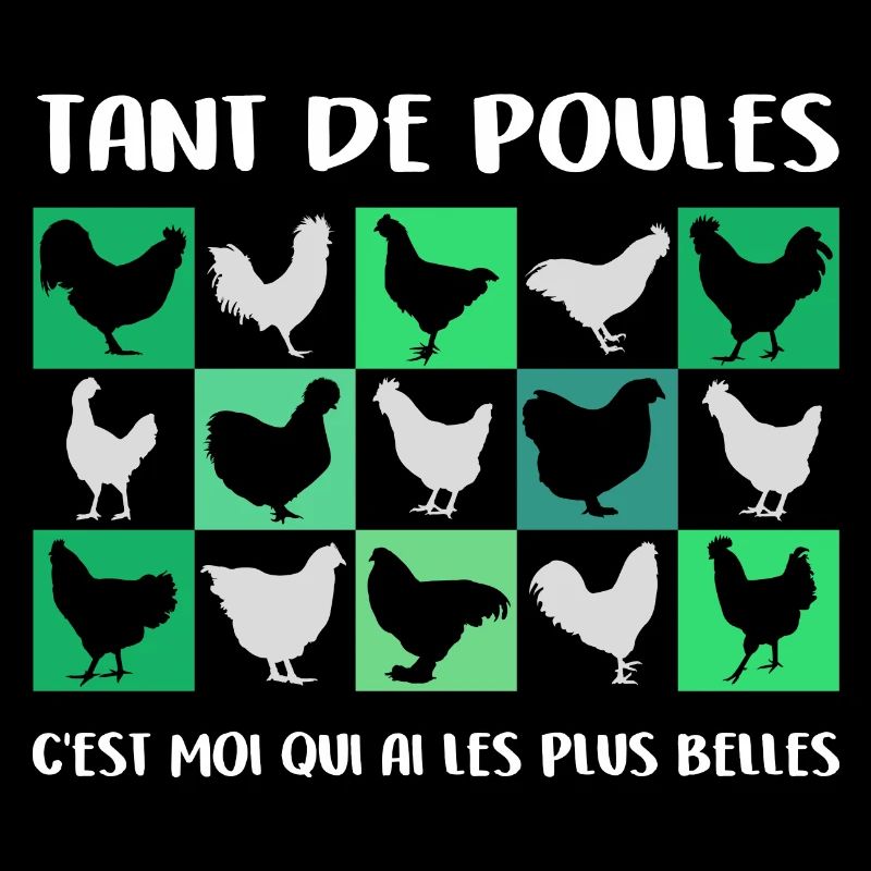 Les plus belles poules Graphique de poules