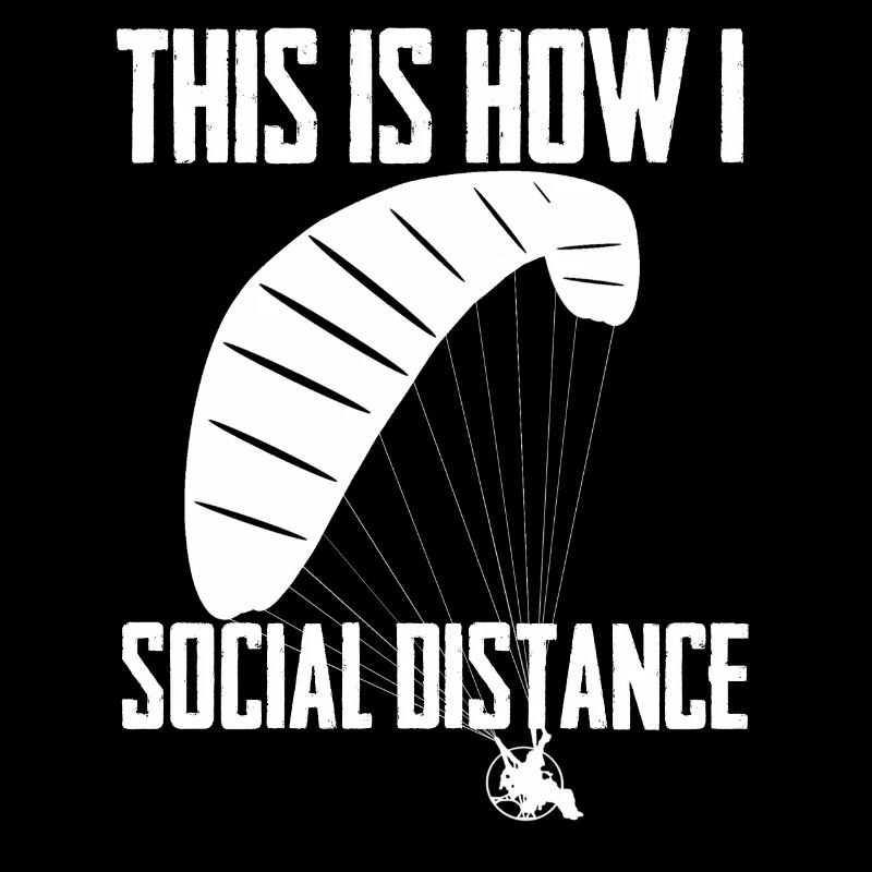 Paramotoring C’est ainsi que je respecte la distance sociale