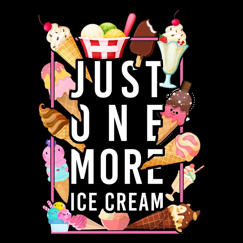 Cornet de crème glacée Popsicle Juste un
