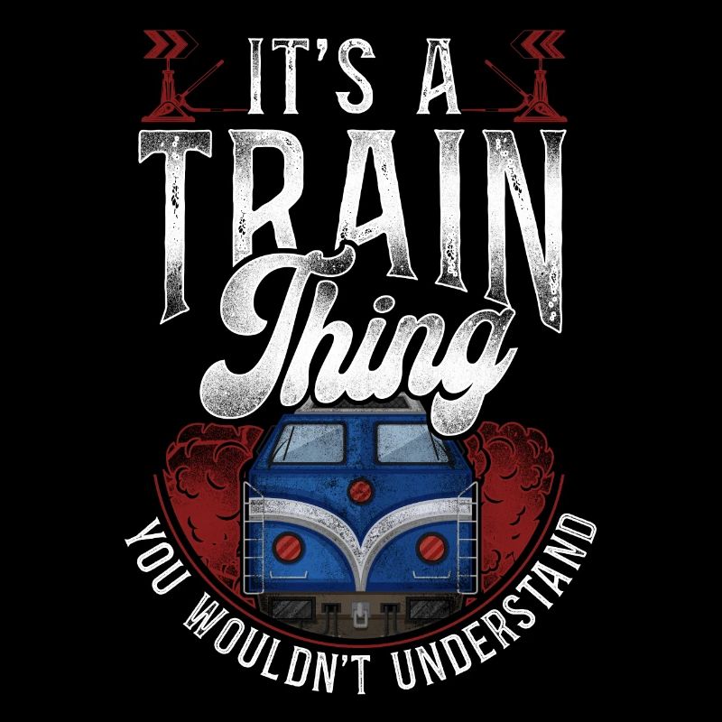 Freight Diesel Train Driver