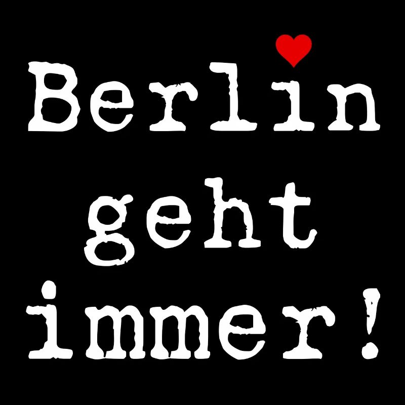 Coole Geschenkidee mit Herz - Berlin geht immer!