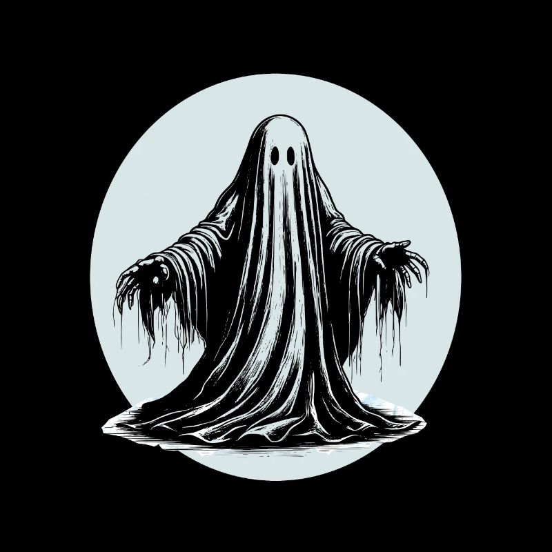 Conception graphique fantôme cool