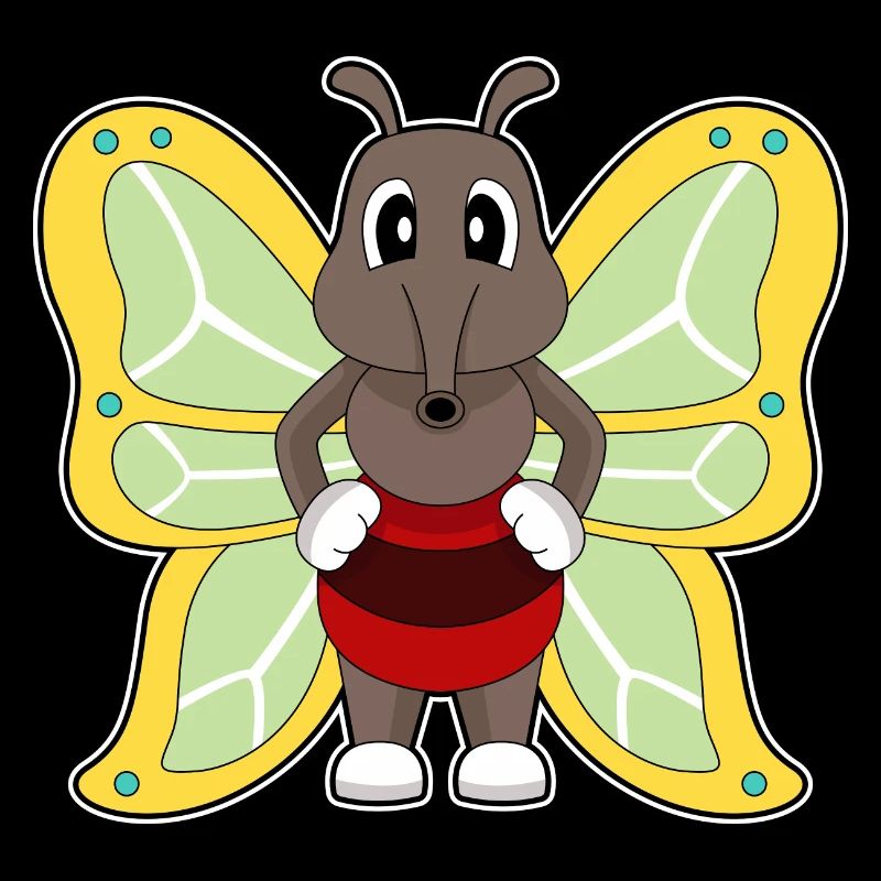 Moustique papillon