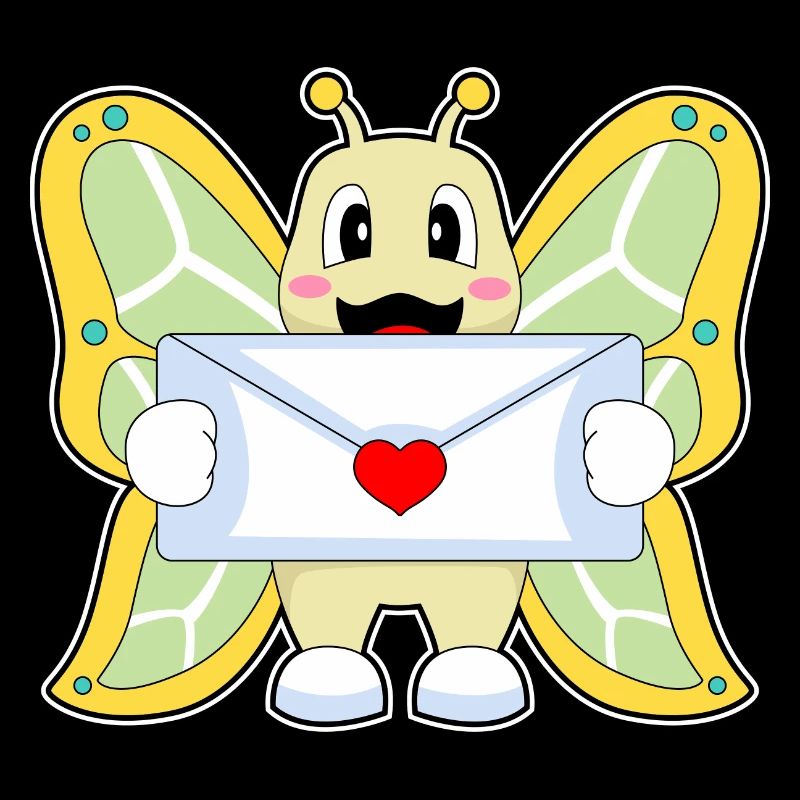 Lettre papillon