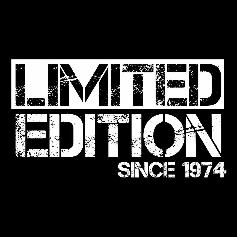 Édition limitée 1974 Anniversaire Année de naissance