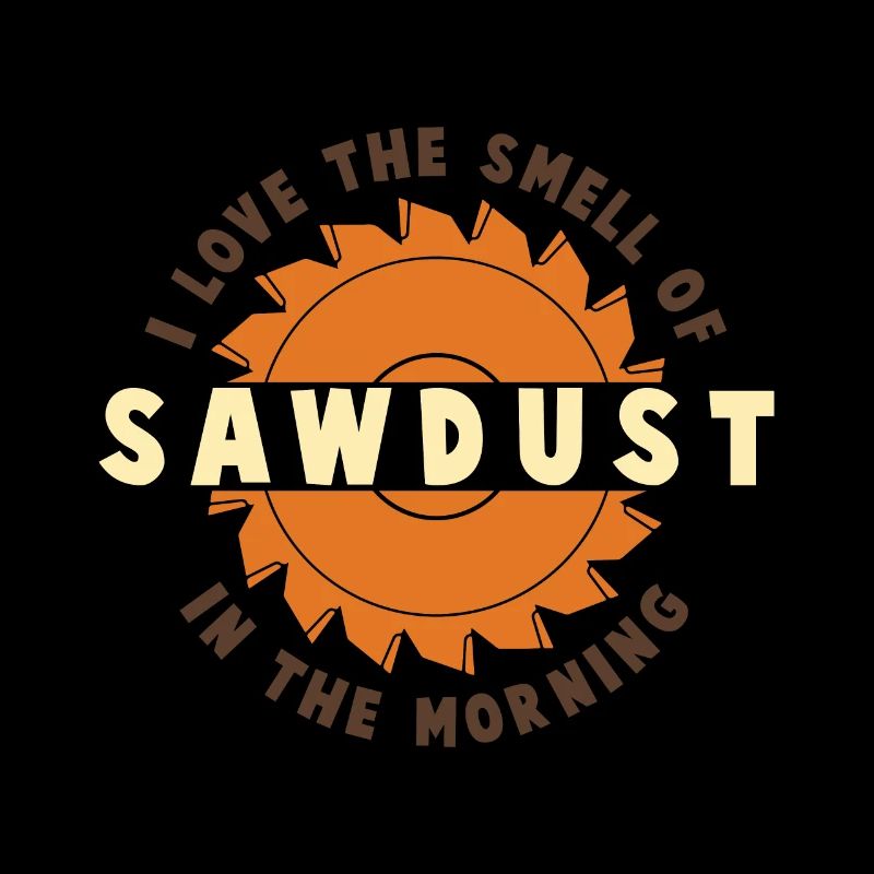 J’aime l’odeur de la sciure de bois le matin