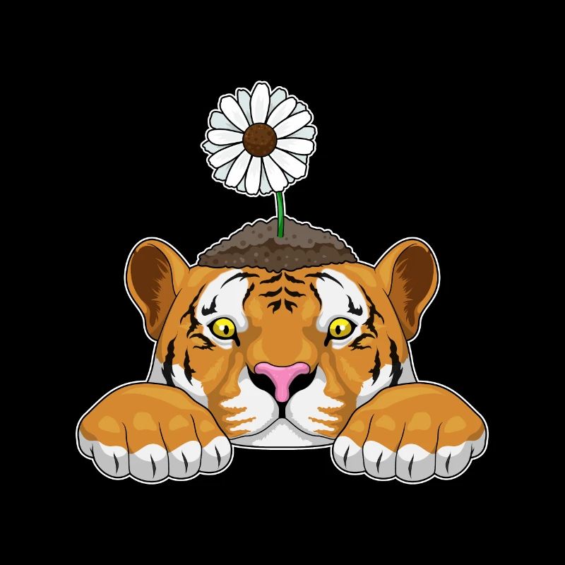 Tiger Gänseblümchen Blumen