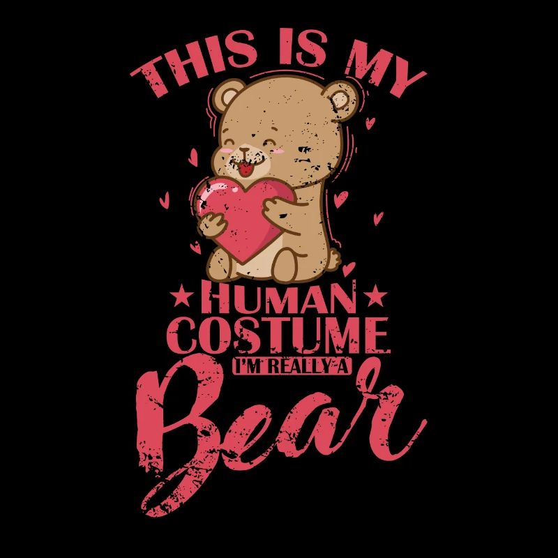 This is my Human Costume I'm really a Bear Tier