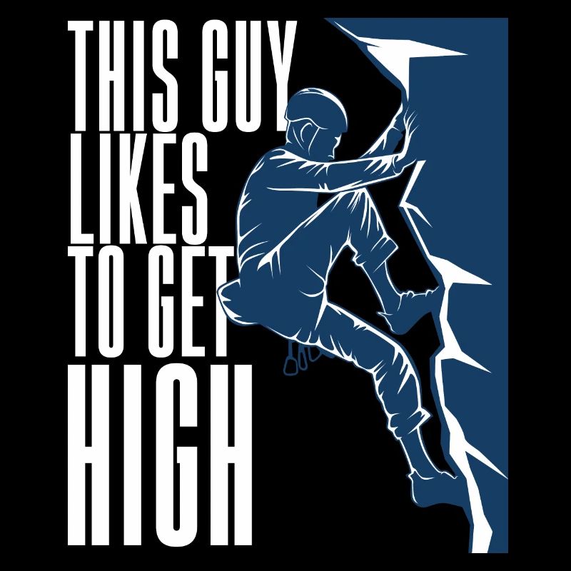 Escalader ce gars aime se défoncer