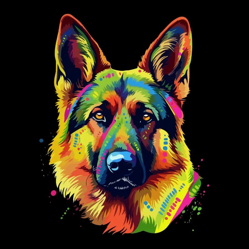 Deutscher Schäferhund Bunt