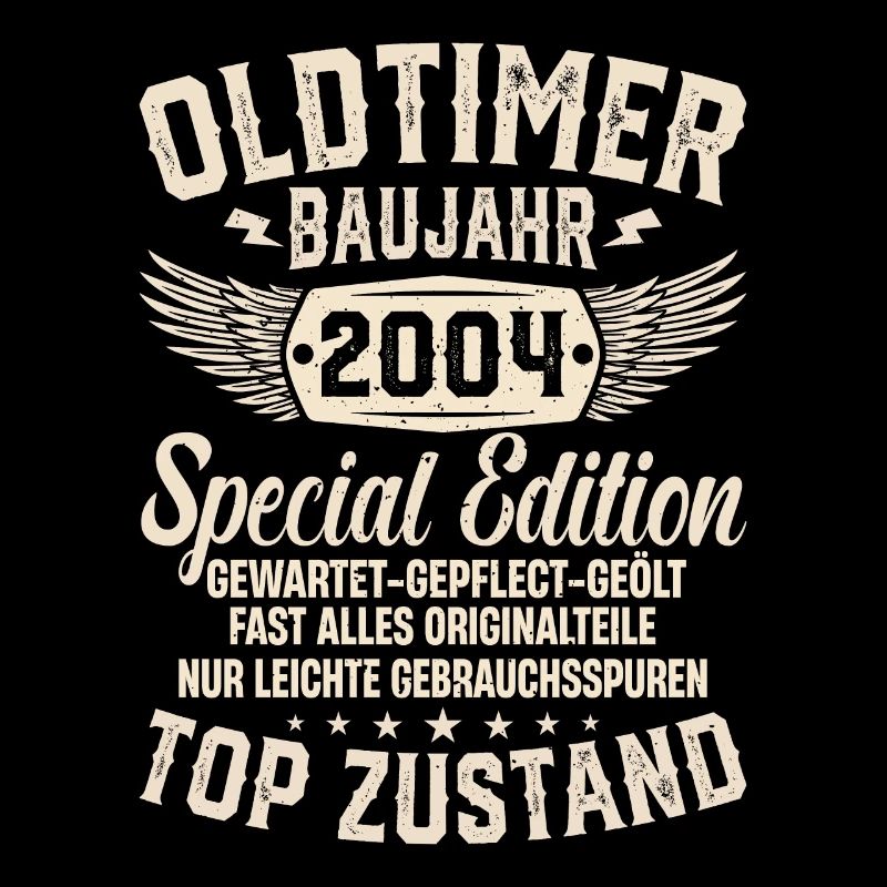 Retro Geschenk 2004er Oldtimer