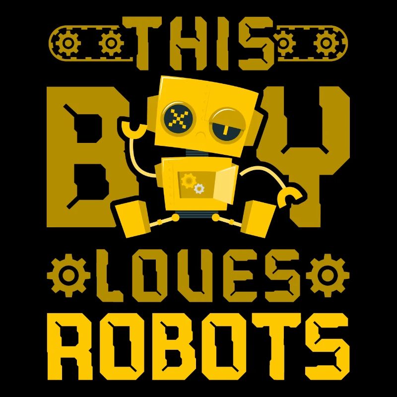 Robot Robotics Engineer Boy This
