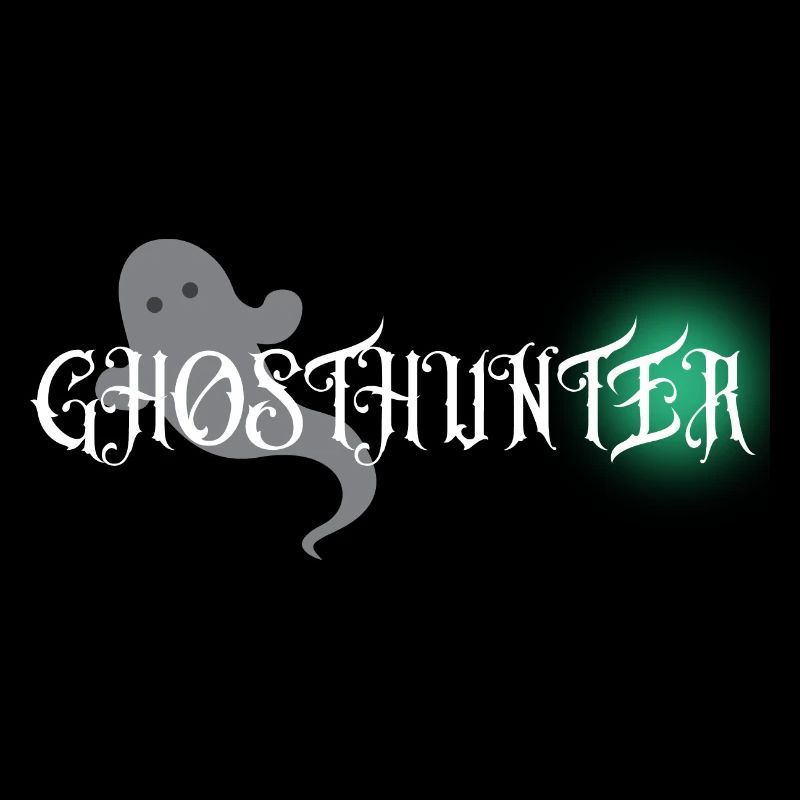 ghost hunter halloween spruch geschenk idee geist