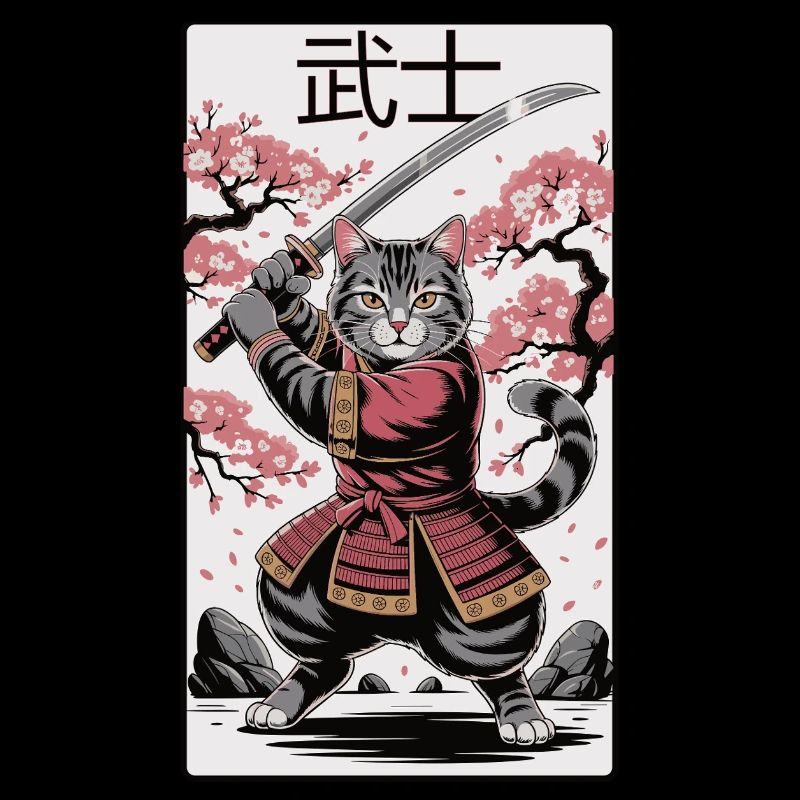 Chat guerrier – Puissance de l’anime