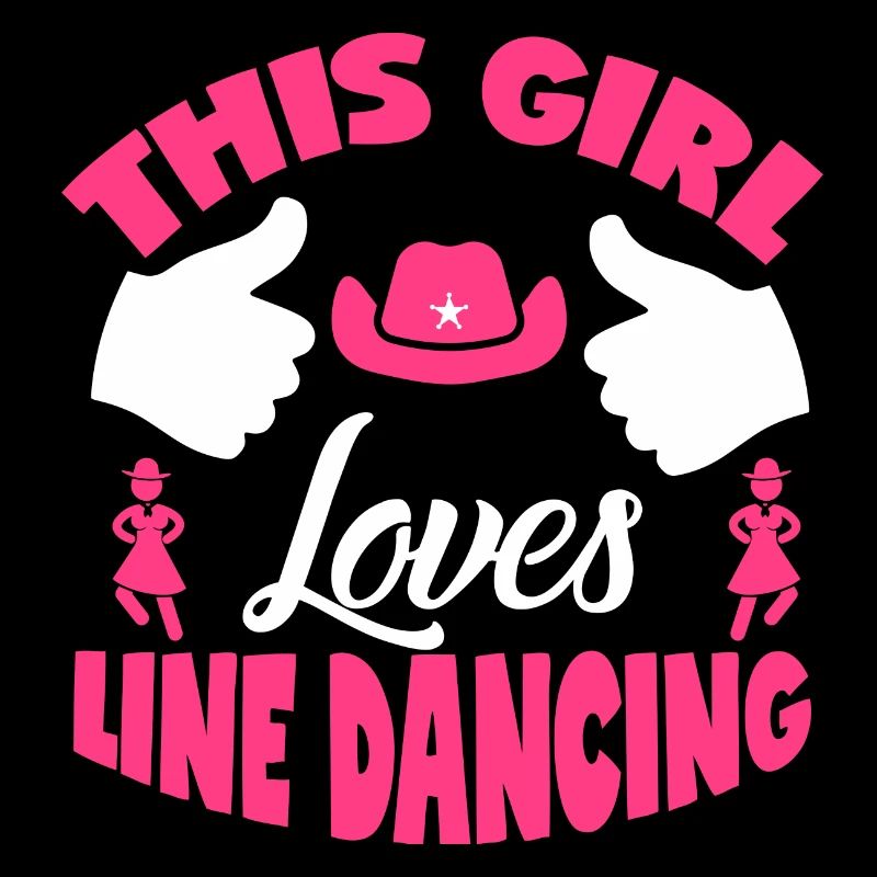 This Girl Loves Line Dancing Geschenk