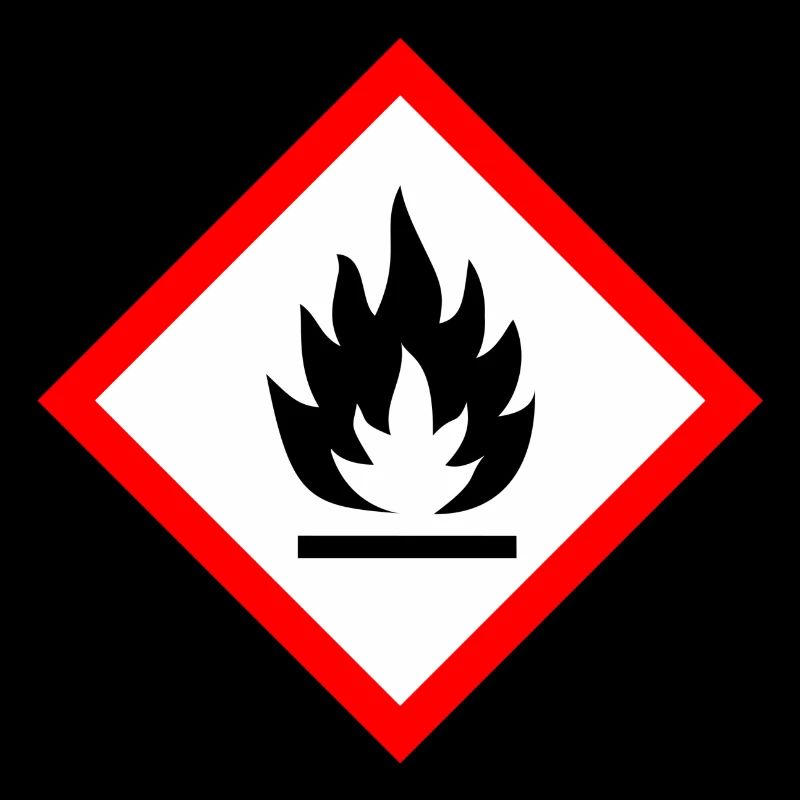 Caution Flammable