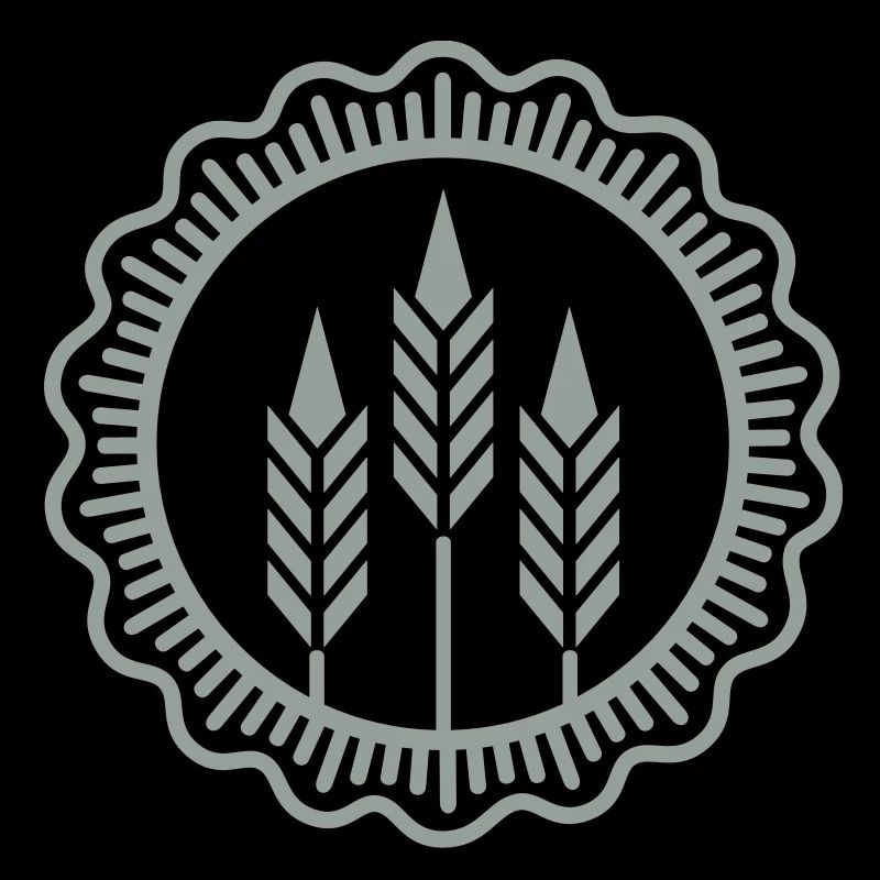 Weizen-Sigel / wheat medaillon (1c)