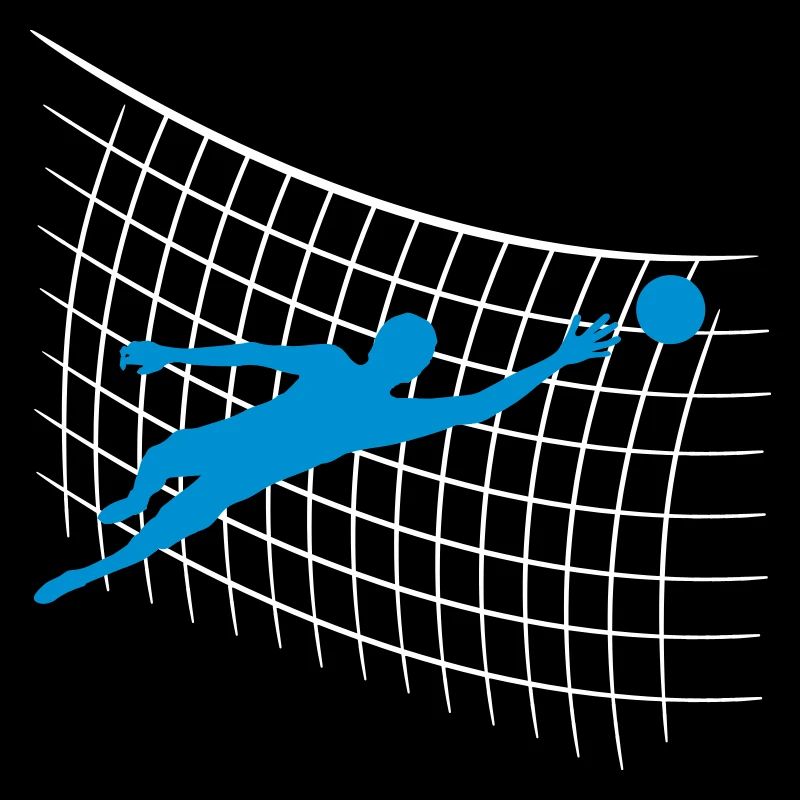 net pattern goalkeeper torhueter hold soccer ball