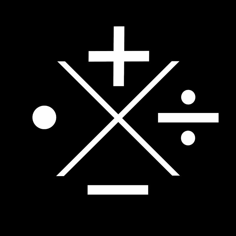 Math Symbol Plus Genius Physicist Nerd Gift