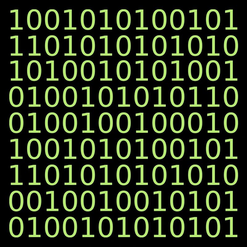 10010101 Zahlen muster hacker computer programmier