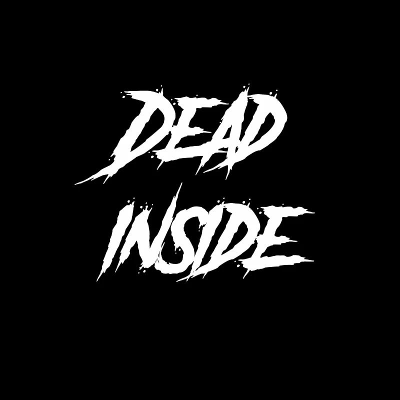 Dead inside emo Gothic feelings lonely