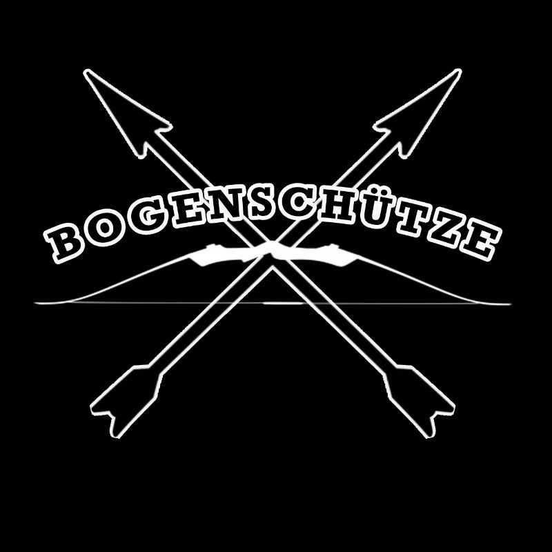 Bogenschütze-Pfeil und Bogen