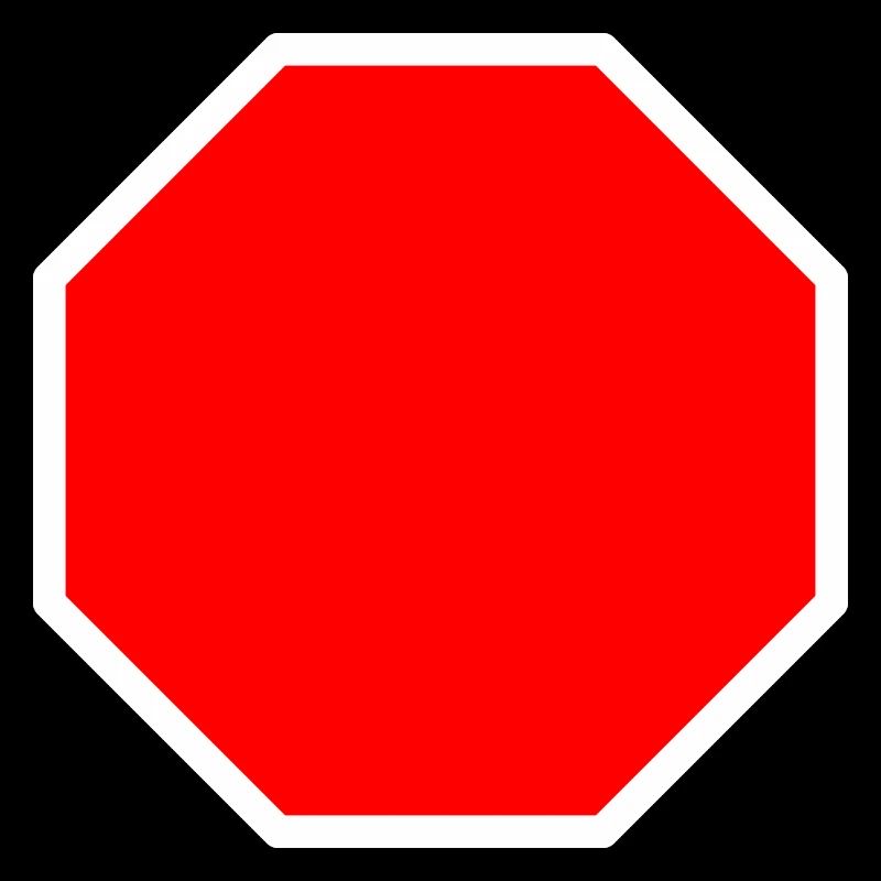 Stopschild Vorlage + DEIN TEXT