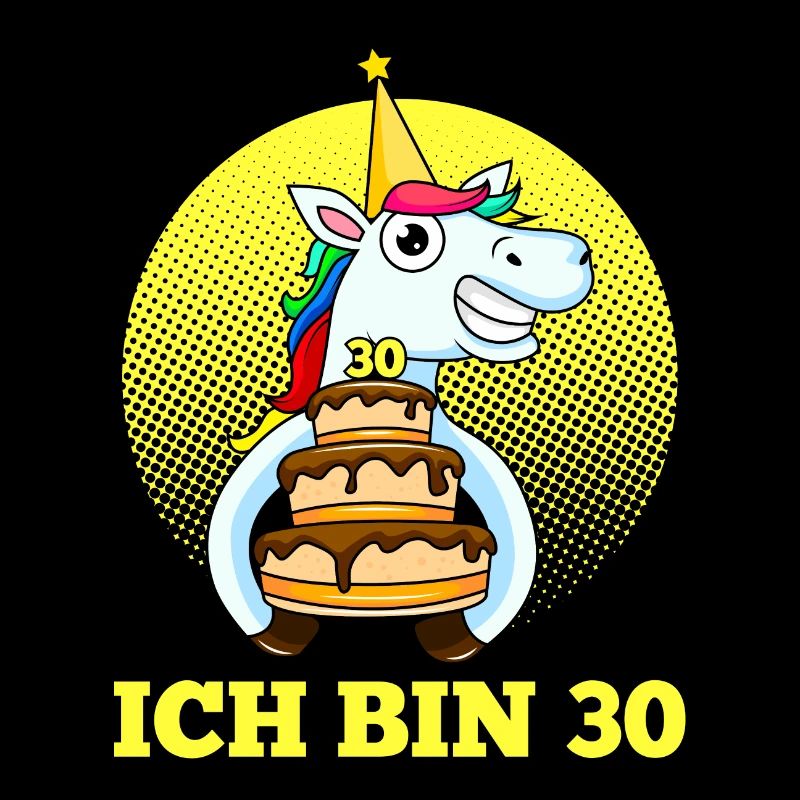 30. Geburtstag Einhorn Kuchen Geschenk