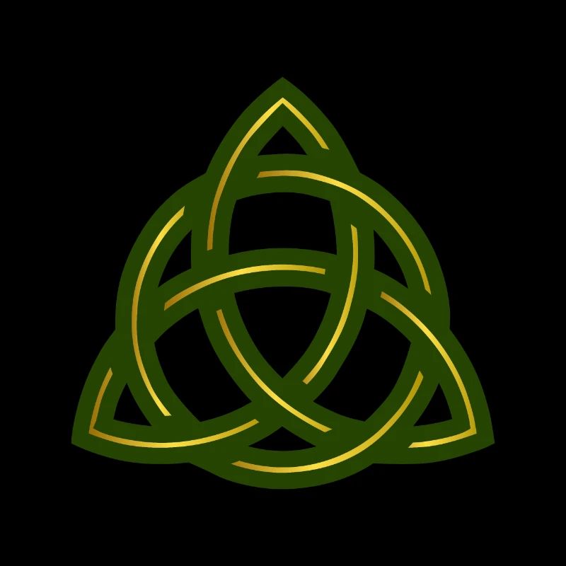 Symbole celtique Triquetra Trinity Knot cadeau