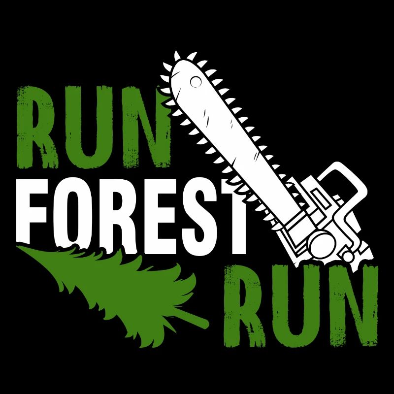 Forester de tronçonneuse de type bûcheron