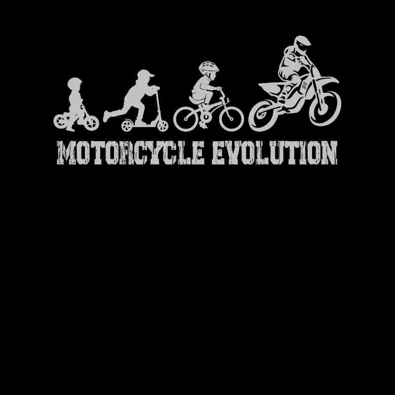 Motorcycle Evolution Motocross Human Development