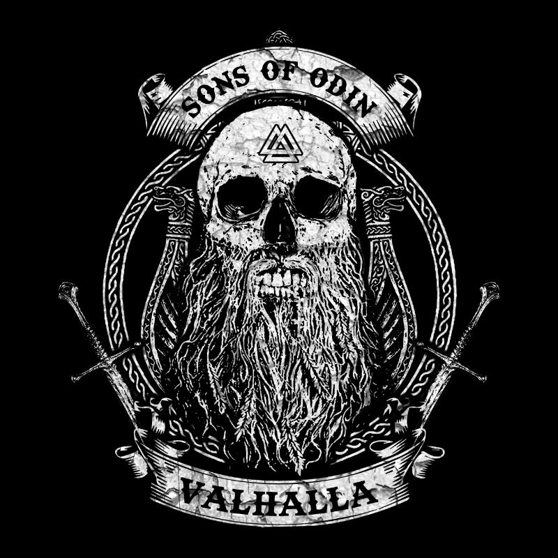 Valhalla Odin Viking Motif