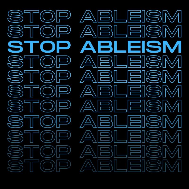 Stop Ableism Support Autistics Autistic Pride
