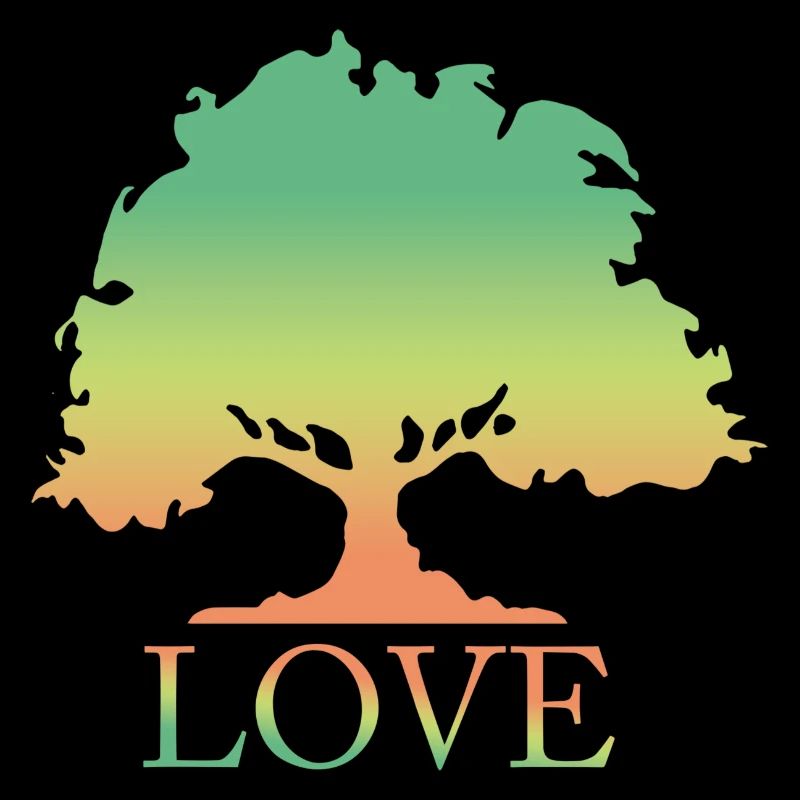 Love, Nature, Forest, Tree, I Love Trees, Environment