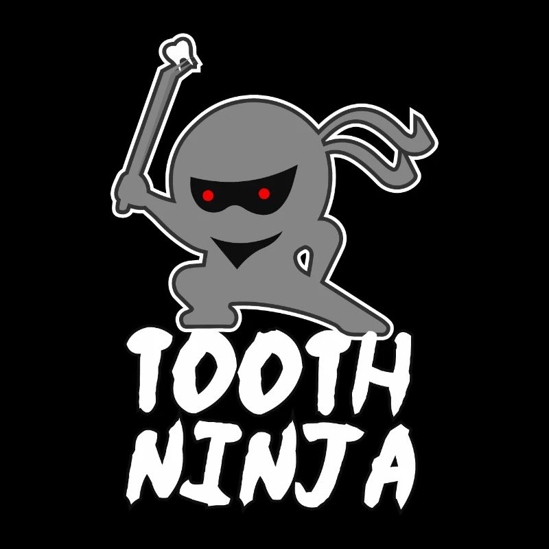 Dentist Tooth Ninja Tooth Pull Out Gift