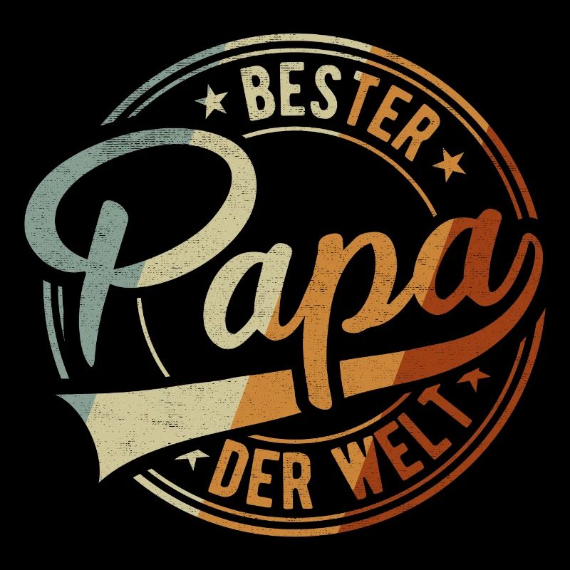 Bester Papa Vater Retro