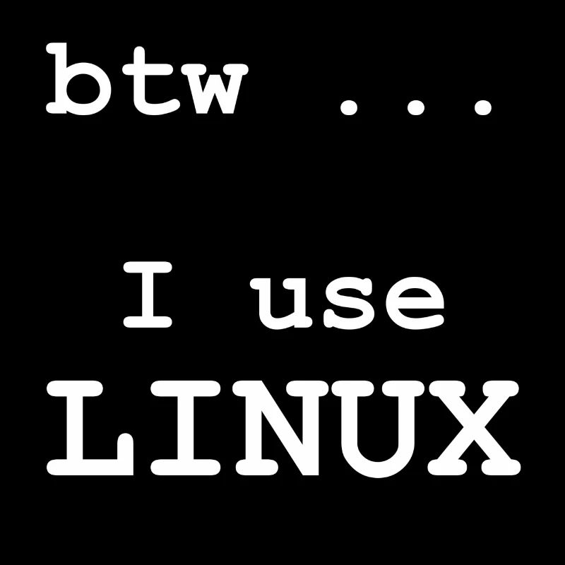 I use Linux