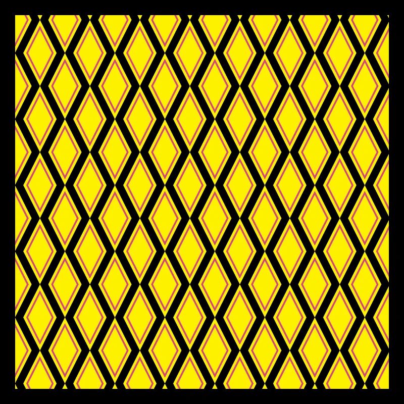 Kite diamond pattern