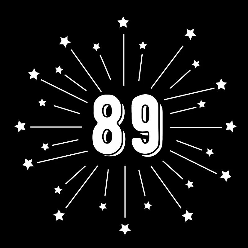 89. Sternengeburtstag - Geschenk 89 Jahre