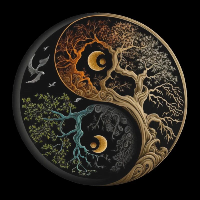 Arbre de vie Yin Yang