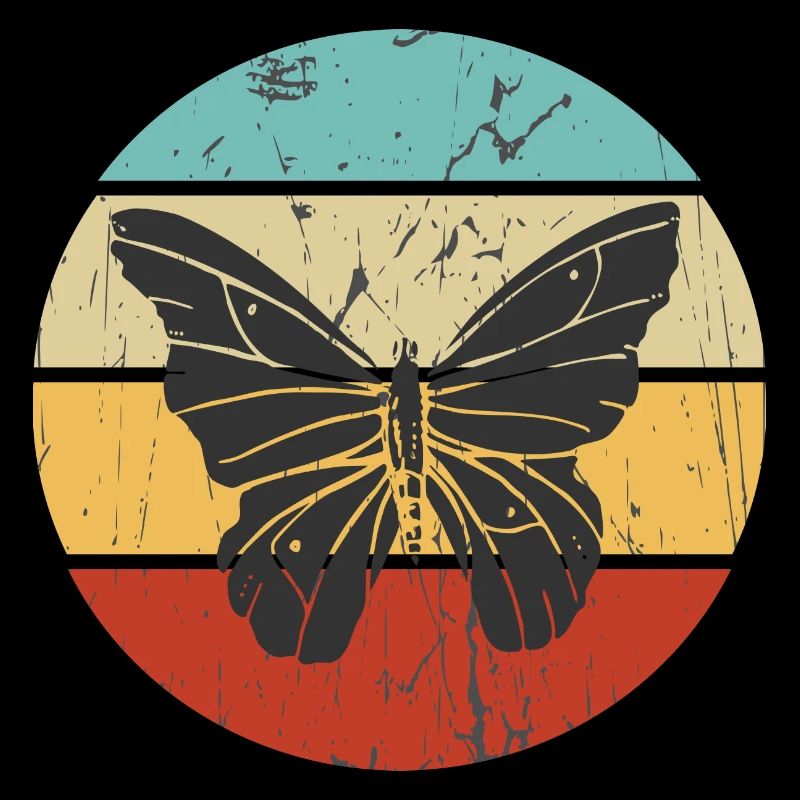 Conception de papillon Vinntage